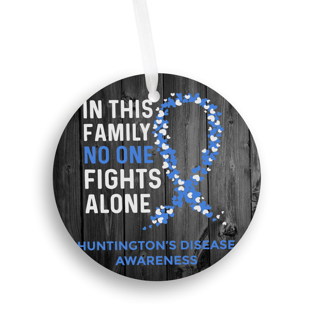 Huntington's Disease Awareness Christmas Ornament