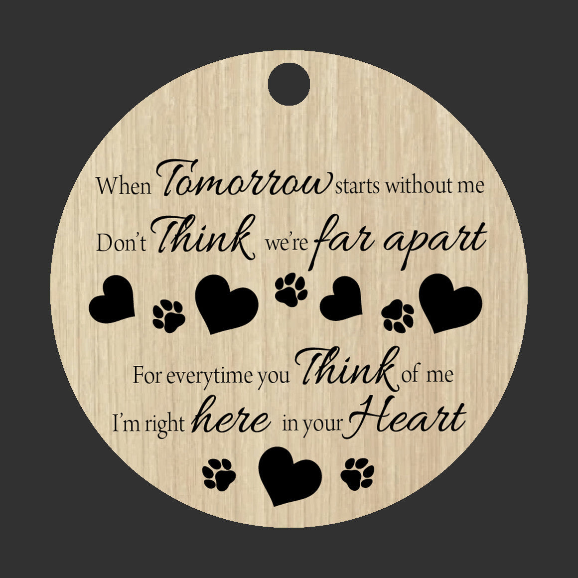 Thinking Of You Christmas Ornament